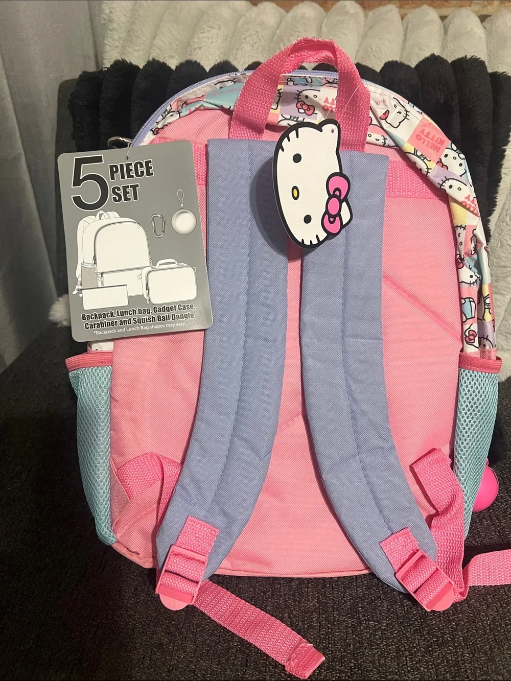 Hello Kitty women  Sequin Backpack - Pink Iridescent